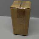 Flower Vase 7.5 inch Green Thickened Glass Vase for Bookshelf,Dinner Table,Indoor Office Desktop,Meeting Room,Bathroom,Countertop,Home Christmas Day Decoration (Medium, Green)