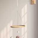 Crib Mobile Wooden Arm, Wall Mounted Suitable for All Cribs 100% Natural Larch Hanger Nusery Decor Baby Room Safe Holder(Mobile is not Included (Original Wood Color)