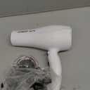 Conair Double Ceramic Hair Dryer, 1875W Blow Dryer with Diffuser and Concentrator, Ionic Conditioning, 3 Heat & 2 Speed Settings White