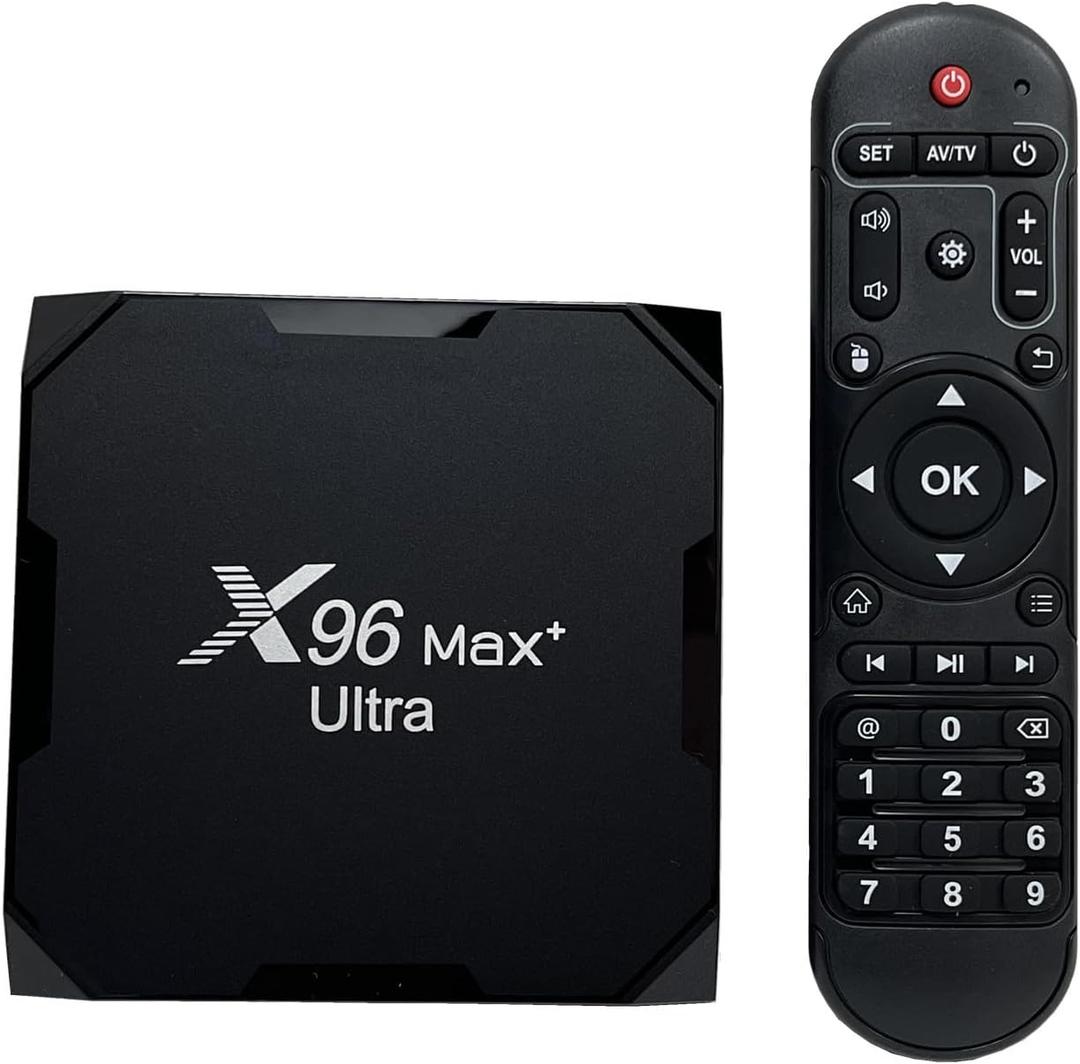 4GB 64GB X96 Max Plus Ultra Box Android 11 Amlogic S905X4 2.4G/5GHz Dual WiFi 100M BT4.0 USB3.0 Support AV1 H.265 4K HDR
