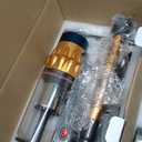 Cordless Vacuum Cleaner, 600W/50KPA, Max 70 Mins Runtime, Self-Standing Vacuum Cleaners for Home, Anti-Tangle Stick Vacuum, Smart Display Vacuum Cordless with 1.8L Cup for Pet Hair/Carpet (Gold)