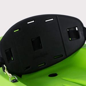 WOOWAVE Kayak Backrest EVA Surfing Backband Back Band Comfortable Back Support Adjustable Padded Seat Canoe Boat Lumbar Back Rest with EZ Clips for Kayaking