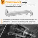 Universal Hub Puller Wheel Hub Removal Tool Replace for OTC 7394