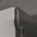 3L Stainless Steel Warm Mist Humidifier with Easy Clean and Warm Steam Function, Healthy Air Mist Humidifiers for Bedroom Living Room, with Sleep Mode and Auto-off Setting