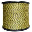 Upgraded Electric Fence Polywire 3366 Feet 1026 Meters, 6 Stainless Steel Strands for Reliable Conductivity and Rust Resistance, Portable Electric Fencing, UV, Rust Resistant