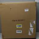 Industrial Wall Clock, Non-Ticking Vintage Moving Gear Battery Operated Original Antique Steampunk Decor Metal Clock for Living Room, Farmhouse, Home Kitchen (Gold-Black, 18 Inch)