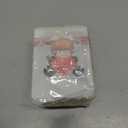 Valentines Day Decorations,4PCS Valentines Tiered Tray Decor,Pink Highland Cow Wood Book Stack Sign,Valentines Table Decor Centerpieces for Fireplace Mantle Home Decor,4.7 * 3.5 * 0.7"