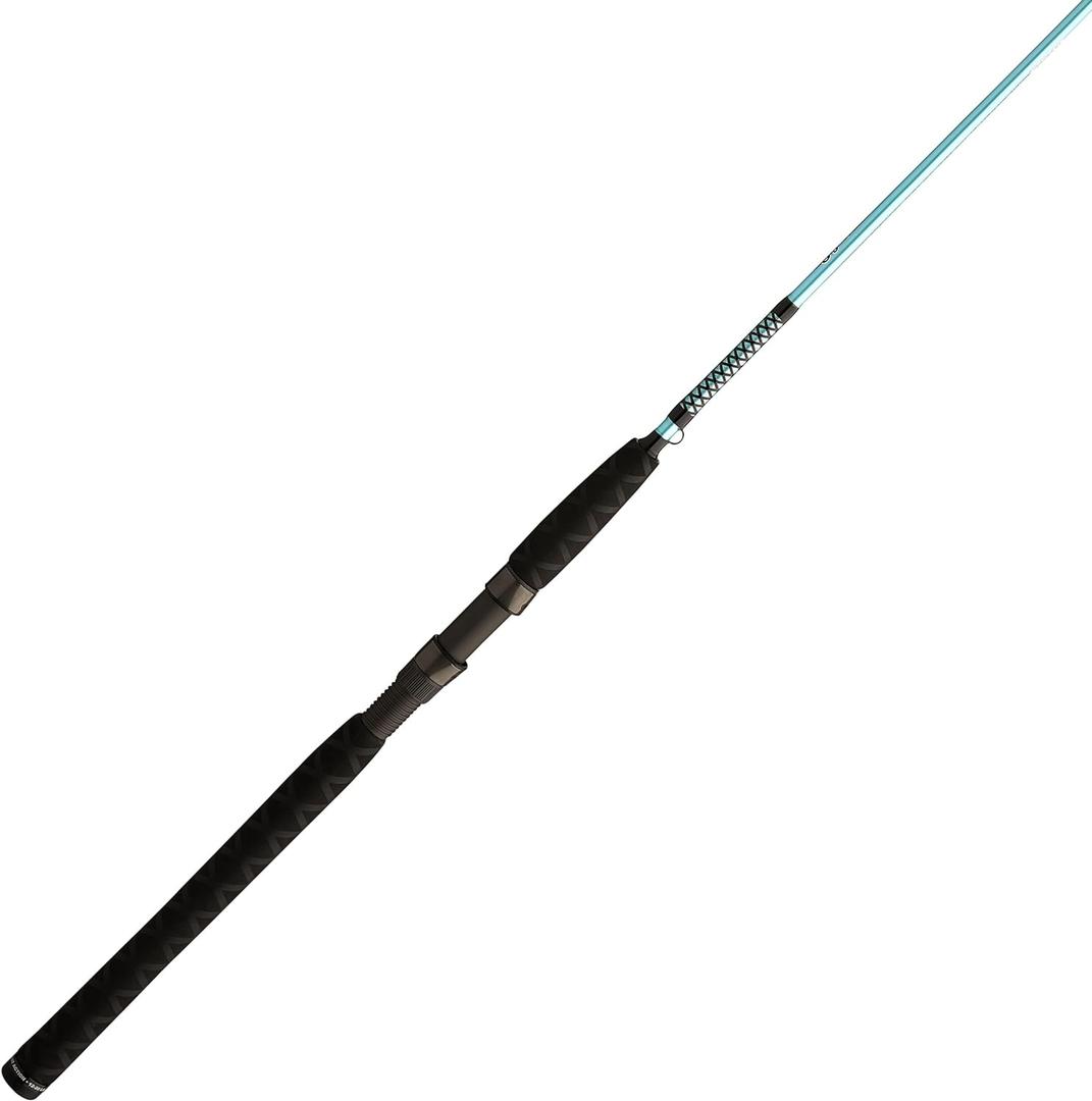 Ugly Stik Carbon Inshore Spinning Rod, Durable and Balanced Fishing Rod, 24-Ton Graphite Blank, Solid Graphite Tip for Increased Sensitivity (7' - Medium Heavy - 1pc)