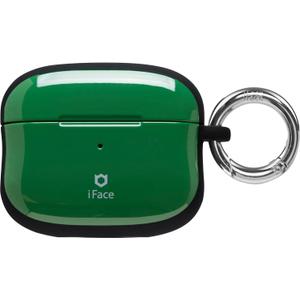 iFace First Class Case [Compatible with AirPods Pro]  Cute Shockproof Hybrid Dual Layer [Hard Cover + Bumper] Keychain Protective Case [Drop Tested]  Green