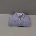 Wrangler Boy's Long Sleeve White Snap Shirt (Medium, Blue Chambray)