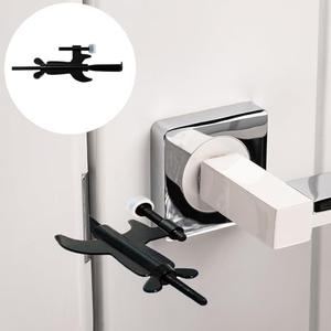 Portable Door Lock, Upgrade Travel Lockdown Security Door Locker, Home Safety Privacy Door Locker for Traveling Hotel Apartment College, Set of 8