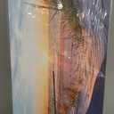 MHARTK66 Wall Decor For Living Room Large Canvas Wall Art For Bedroom Modern Office Pictures Wall Artwork Blue Sun Beach Grass Ocean Landscape Paintings Canvas Art Prints Home Decorations (40"L x 20"W)