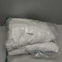 Pinch Pleated Curtains Blackout, Linen Blackout Curtains 96 inches Long for Bedroom, Thermal Insulated Pinch Pleated Drapes for Living Room, 40" W x 96" L (Pack of 2), Natural