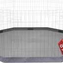 PETIME Bottom Cover Mat for Dog Playpen Pen Water-Resistant Pad Floor Protector for Indoor Outdoor Use Fits 24" Wide 8 Panels Metal Pet Exercise Play Pen (Playpen Not Included)