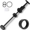 263055 Piston Shaft Assembly Kit Compatible with Pentair Push Pull Slide Valves Models 263064, 263052, 263053, 263078 and 263079