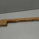 Ivilon Drapery Window Curtain Rod - End Cap Style Design 1 Inch Pole. 28 to 48 Inch Color Warm Gold