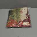 Double-Sided Print Christmas Pillow Covers 20''x20'', Set of 4, 8 Christmas Patterns Christmas Tree, Snowman, Snowflakes, Merry Christmas, Deer, Santa Claus,Truck, Let It Snow, Soft Linen Material