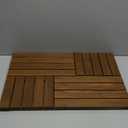 Acacia Wooden Bath Mat 23.8 x 15.3, Shower Floor Pad for Bathroom, Non-Slip Standing Footmat for Multipurpose, Indoor, Outdoor use (Golden Teak)