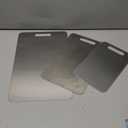 Titanium Cutting Board Set of 3, Titanium Cutting Boards for Kitchen, 100% Double-Sided Titanium Cutting Boards, Separate Raw and Cooked Food Areas, Non-Toxic, Dishwasher Safe (S+ M + L)