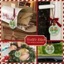 2 x Funny Reindeer Christmas Ornament - Stop Staring at My Reindeers Ornament, Adult Humor Xmas Tree Decoration - Deer Lovers Decor, Ideas Gift for Adults, Friends, Coworkers.