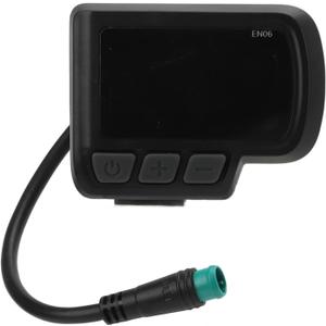Bnineteenteam Electric EN06 LCD Display,24V 36V 48V Speed Meter with Connector for Electric Mountain Scooter