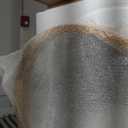 GIFTTROVE 36" Bathroom Mirror, Round Wall Mirror with Wood Frame, Farmhouse Mirror for Wall Decor, Wall-Mounted Mirror for Bedroom, Living Room, Wood