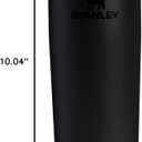 STANLEY Cafe To Go Travel Mug 20 oz | Leakproof Two-Part Drink Through Lid | Tumbler Cup for Coffee, Tea and Drinks | Insulated Stainless Steel Coffee Mug | BPA-Free | Black 2.0
