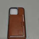 Casus Wallet Case for iPhone 16 Pro Max Compatible with MagSafe for Men Women, Detachable Magnetic Wallet Phone Case with Card Slot Holder for iPhone 16 Pro Max 6.9" (Brown)