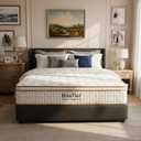 Bestier Mattress with Memory Foam & Individual Springs, Luxury Tencel Mattress for Cool Sleep and Pressure Relief, Mattress in a Box, Medium Firm, CertiPUR-US Certified (8 Inch, Twin)