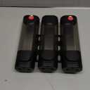 Shampoo and Conditioner Dispenser Wall Mounted Shower Soap Dispenser No Drill Shampoo Dispenser for Shower 3 Chamber Bathroom Body Wash Shower Gel Holder Black