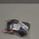 rabbitgoo Dog Harness No Pull with 2 Leash Clips, Adjustable Soft Padded, Reflective Oxford No Choke Pet Vest with Easy Control Handle for Medium Sized Dogs, Blue Plaid, M