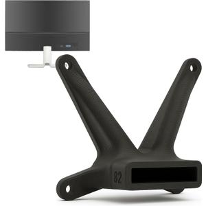 3IDEE VESA Mount Adapter Compatible with HP Monitors (22f, 22es, 22ea, 24f, 24es, 24er, 24ea, 27f, 27es, 27er, 27ea, U27 etc.)  75x75mm HP Monitor Mount Adapter - Black