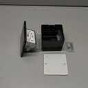 WEBANG Pop Up Floor Outlet Box with 15 Amp Tamper-Resistant Type A & Type C USB 5V/5.0A Recepatacle Outlet, Corrosive Resistant Hardware, ETL Listed, Black