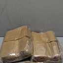 Woanger 100 Pcs Burlap Gift Bags with 100 Pcs Kraft Paper Gift Tags with Drawstring Favor Bulk Burlap Sack Bags for DIY Wedding Party Craft(4 x 6 Inch,Dark Brown)