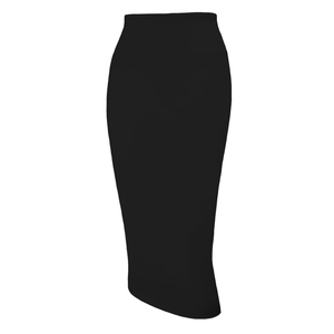 Tapata Women's Office Work Pencil Skirt Stretch High Waist Below Knee Bodycon for Business Casual, M