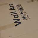 Large 3D Textured Framed Neutral Abstract Wall Art for Living Room, 3 Piece Modern Artwork for Walls, Minimalist White and Brown Geometric Wall Paintings for Hallway, Stair, Office Wall Decor 24x36 In (Bold Reliefs)