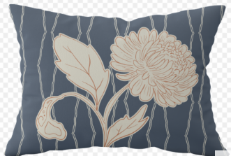 SDS for HD Designs Lumbar Pillow - Mum Stripe