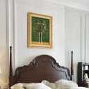 ArtXO Wood Vintage A4 Picture Frames for Home Wall Photo: Ornate Classic Gold Photo Frame, 8.25 by 11.75 Gallery Wall Frame for Canvas, Poster, Diploma, Family Friends Photo Display