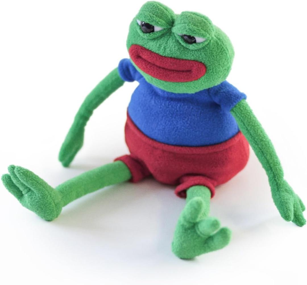 Hashtag Collectibles Pepe The Frog - The Official Plush Doll (Anatomically Correct) Hashtag Collectibles Pepe The Frog - The Official Plush Doll (Anatomically Correct)