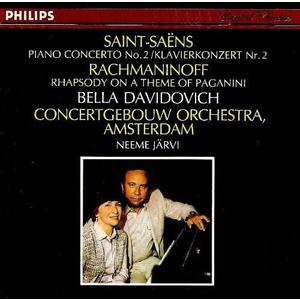 Saint-Saens: Piano Concerto No. 2; Rachmaninov: Rhapsody on a Theme of Paganini, Audio CD