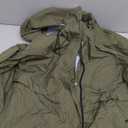 Avoogue Womens Raincoats Waterproof Cinch Waist Breathable All Weather Jacket Long (Large, Army Green)