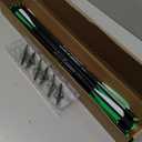 30" 18Pcs Archery Carbon Arrows Practice Hunting Arrow with Removable Tips Shaft Spine 500 for Both Compound Bow and Recurve Bows