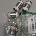 4 Pcs 304 Stainless Steel Pipe Fittings 3/4" NPT x 3/4" NPT Male Threaded 2" Length Nipple Cast Pipe Fittings for Oil Air Fuel