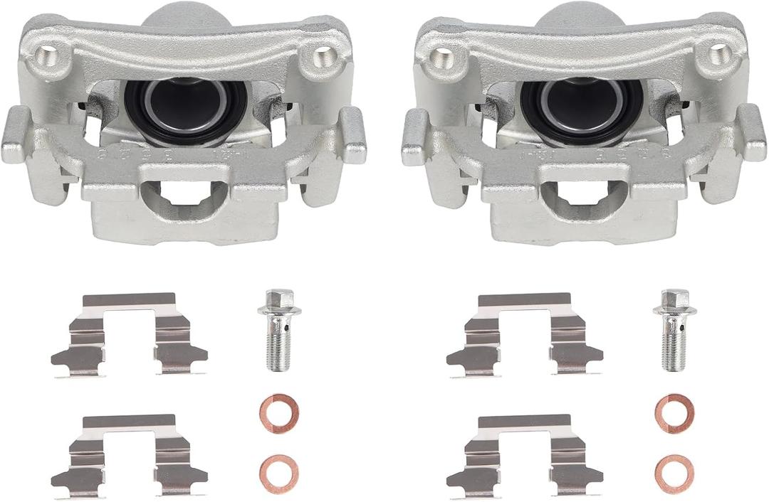 PAROD 19B6036 19B6037 Rear Disc Brake Caliper Fit for 2011-2012 INFINITI G25, 2011-2013 G37, 2013 JX35, 2010 M35, 2012-2013 M35h, 2011-2013 M37, 2010 M45 Left&Right