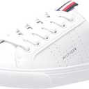 Tommy Hilfiger Women's Lamiss Sneaker (8.5, White II)