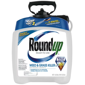 Roundup Ready-to-Use Weed & Grass Killer III with Pump 'N Go Sprayer, 1.33 gal