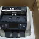 RIBAO BC-40 Mixed Denomination Money Counter Machine, Value Counting, Bill Counter Multi Currency, CIS/UV/MG/IR Counterfeit Detection for Business
