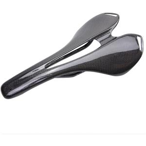 RXL SL Carbon Road Bike Seat Mountain Bike Saddle Carbon Fiber Cycling Bicycle MTB Saddles Seat for Womens and Mens Front Seat Mat Leather Bicycle Seat (No Logo-3K glossy)