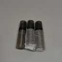 2oz Foam Bottle (3PCS) Empty Foaming Pump Dispenser for Hand Soap, Lash Cleanser, Shampoo to Travel (60ml, Black)