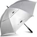 NINEMAX UV Potection Golf Umbrella, 51/54/62/68 Inch UV Umbrellas for Sun Blocking Large Windproof for Rain